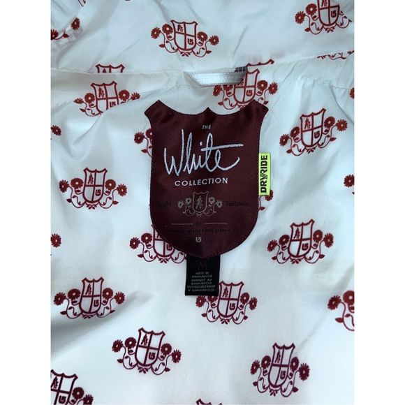 Burton White Collection Cosmic Delight Insulated Snowboard Jacket Size Medium - Picture 5 of 12